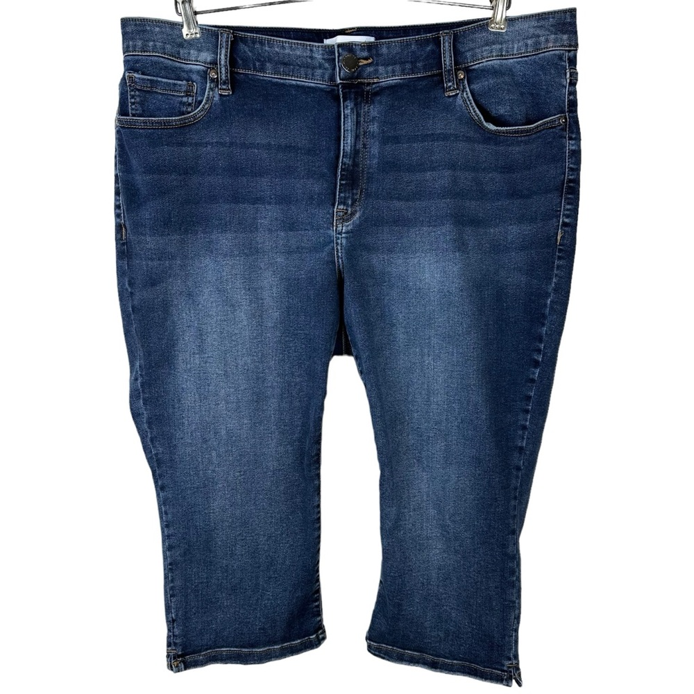 Lane Bryant Blue Ankle & Cropped Jeans